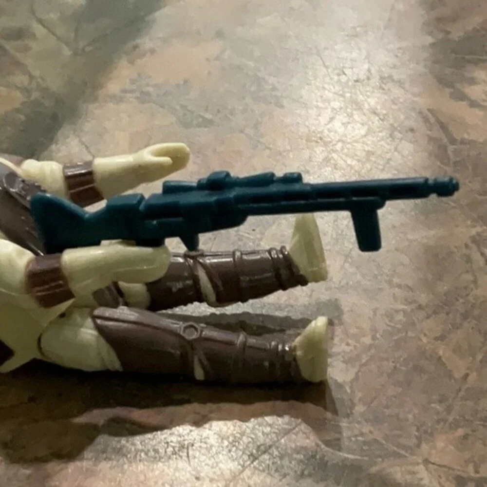 Vintage 1980 DENGAR The Bounty Hunter Action Figure complete with Gun